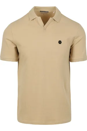No Excess Poloshirt Riva Solid Beige