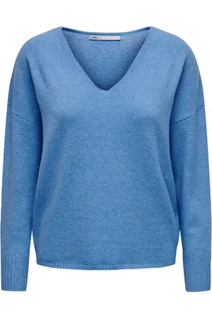 ONLY ONLRICA LIFE L/S V-NECK PULLO KNT NOOS Dames Trui