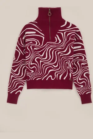 WE Fashion Meisjes gebreide trui met dessin