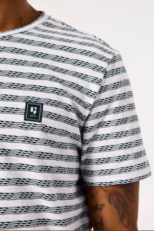 Garcia Heren T-shirt Wit Korte mouw