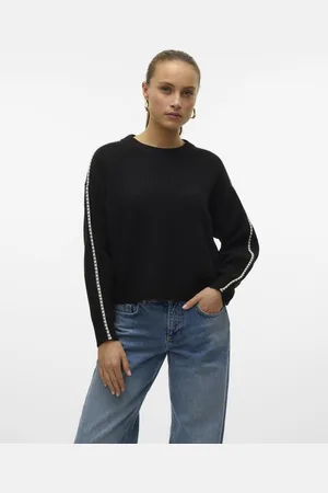 VERO MODA Zora Crew Neck Pullover Dames