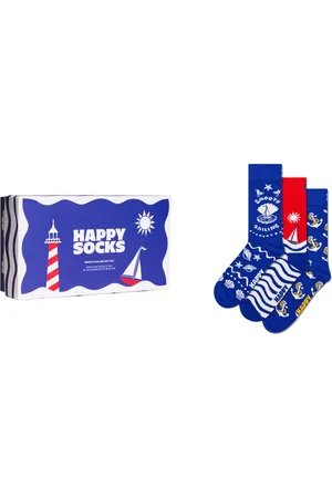 Happy Socks 3-Pack Smooth Sailing Socks Gift Set