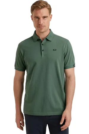 Vanguard Katoenen poloshirt effen normale fit pique