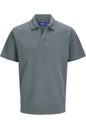 JACK & JONES JACK&JONES - JORALMERIA TEXTURE POLO SS PLS - Mannen - Polo