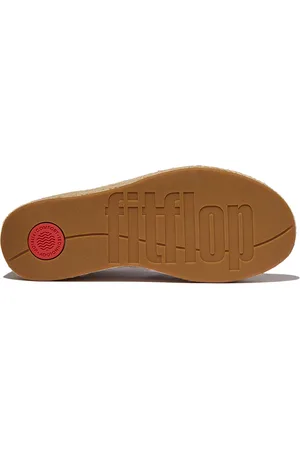 FitFlop Platfforms Espadr. Leather Fisherman Wedge Sandals