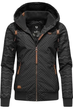 Ragwear Damen winterjas Nuggie Zig Zag Intl.
