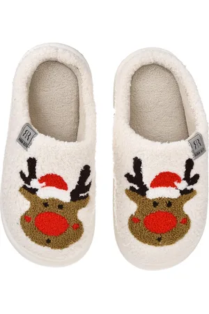 Robin Ruth Kerstsloffen - Rudolf rendier - - Pantoffels heren
