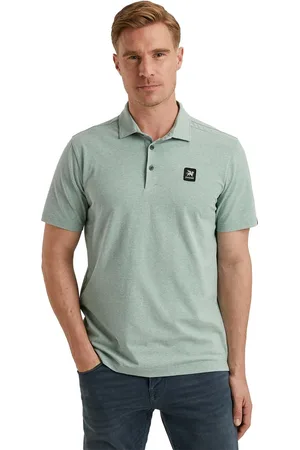 Vanguard Katoenen poloshirt gemeleerd normale fit