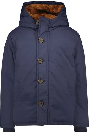 Like Flo Jongens winterjas met capuchon - Abel - blauw