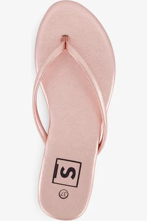 Scapino Dames teenslippers rosé goud