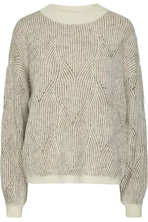 Pieces® PCJENNA LS O-NECK KNIT NOOS BC - Dames - Gebreide truien