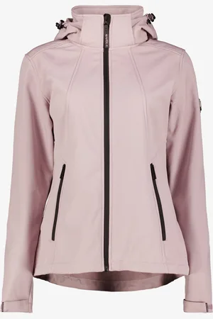 Kjelvik Dames outdoor softshell jas lila