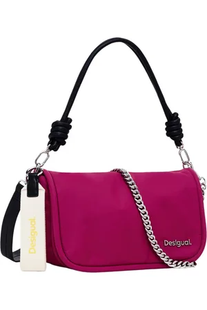 Desigual Schoudertas Priori Gales Maxi Crossbody Bag Roze