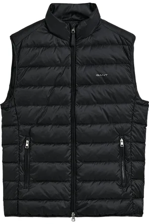 GANT Light Down Lichtgewicht Vest Zwart M Man