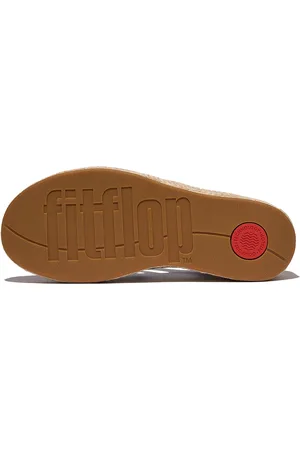 FitFlop Platfforms Espadr. Leather Fisherman Wedge Sandals