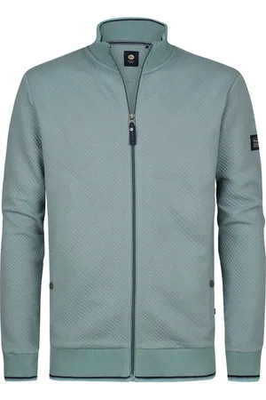 Petrol Industries Heren Comfortabel Vest Sunrise - Blauw
