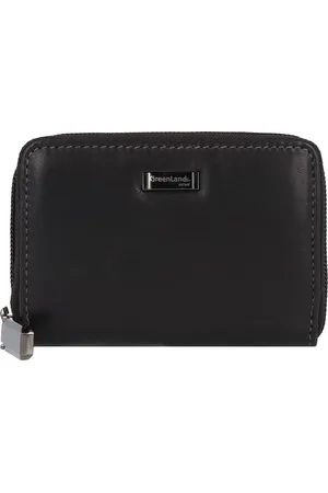 Greenland Nappa Creditcard etui RFID Leer 11 cm