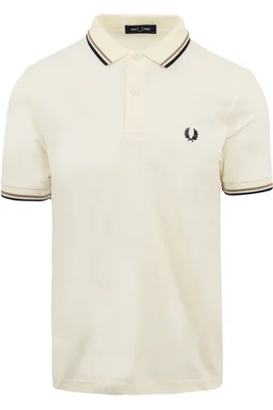 Fred Perry Polo M3600 Ecru R71 - Slim-fit - Heren Poloshirt