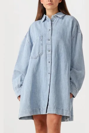 7 for all Mankind Overshirt Dress Jurken Dames - Kleedje - Rok - Jurk -