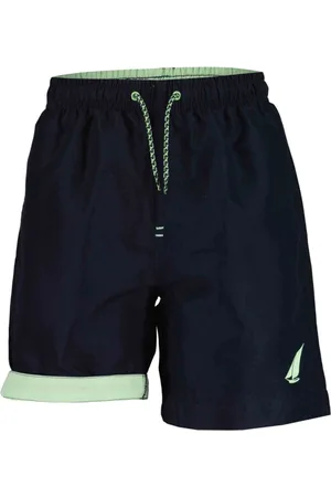 Blue Seven Boys woven beach bermuda