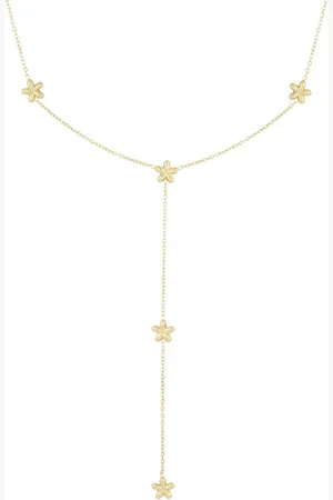 Yehwang Ketting - - - Bloemen - Verstelbaar - Stainless steel sieraden