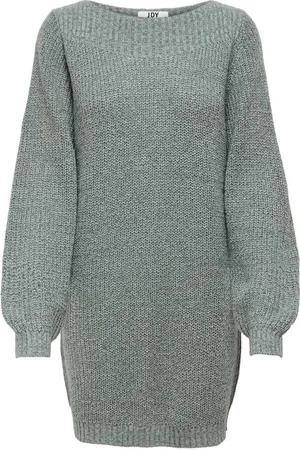 JDY WHITNEY MEGAN L/S BOAT DRESS KNT NOOS Dames Jurk