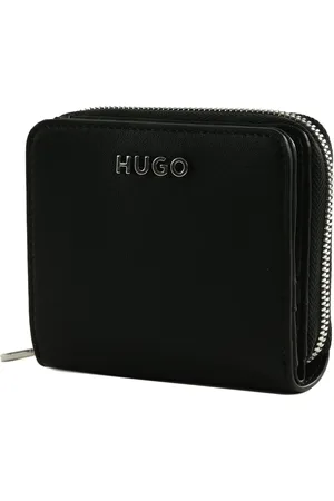 HUGO BOSS Portemonnee Mel Zip Wallet Zwart