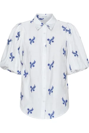 SisterS point Ella-sh58 - Dames Blouse - /blue