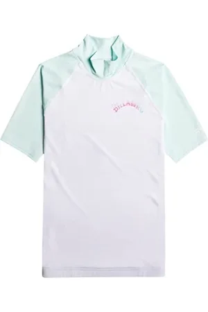 Billabong UV-Rashguard voor vrouwen met korte mouwen- Sunny Side - UPF50+ - - maat S