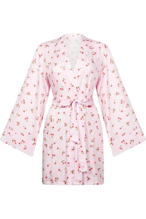 Hunkemöller Dames Nachtmode Kimono Satin - - maat M/L