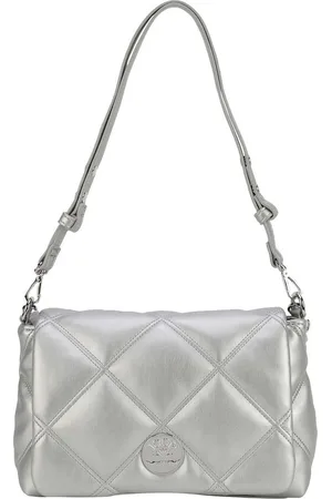 JOOP! Schoudertas Confetto Solar Shoulderbag Zilverkleurig