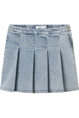 NAME IT Zomer rok meisjes - licht denim - Nkfdebi