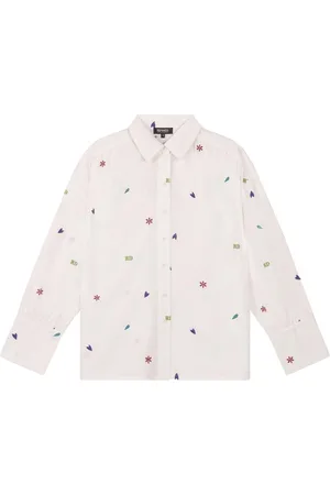 Refined Department Blouse Woven Printed Blouse Lara R2503943665 002 Off White Dames