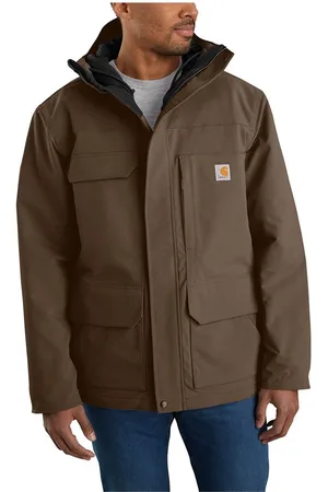 Carhartt Jacke Super Dux Bonded Chore Coat Coffee-M
