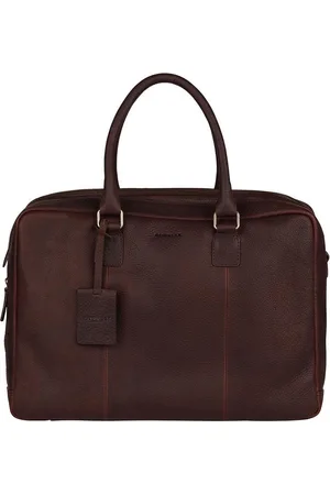 Burkely Antique Avery Unisex Schoudertas 15,6