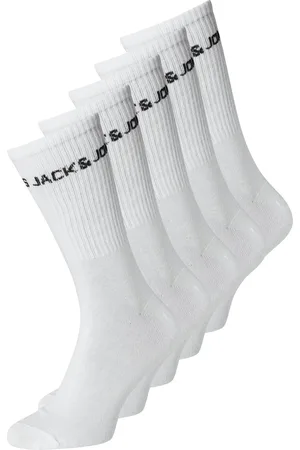 JACK & JONES JACK&JONES - JACBASIC LOGO TENNIS SOCK 5 PAC PLS NOOS - Jongens - Sokken