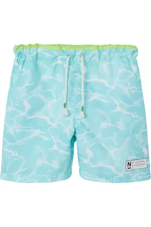 NAME IT Jongens Zwemshort Kinderen NKMZAGLO Waterprint