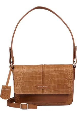 Burkely Kleine Crossbodytas / Schoudertas Dames - Leer - Cool Colbie - Krokodillenprint