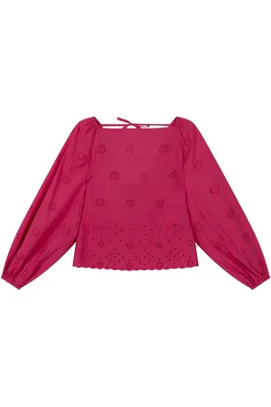 Refined Department Blouse Blouse Puffed Sleeves Rosie R2503940659 302 Fuchsia Dames