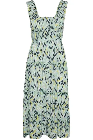 VERO MODA VMMENNY SL SMOCK CALF DRESS WVN GA - Dames - Maxi jurken