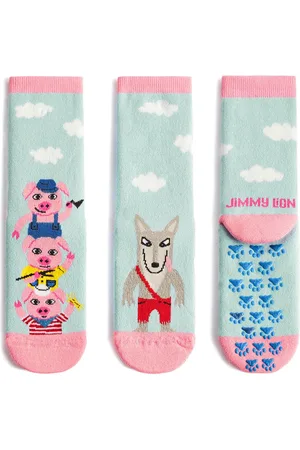 Jimmy Lion Kids anti-slip sokken piggies