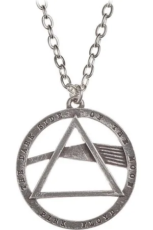 Alchemy Pink Floyd - Dark Side Prism Ketting - Zilverkleurig