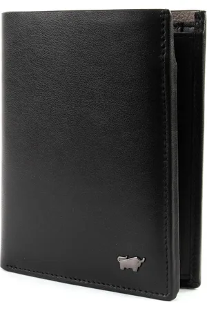 Braun büffel Braun Büffel Leren Portemonnee H Livorno High Wallet Zwart