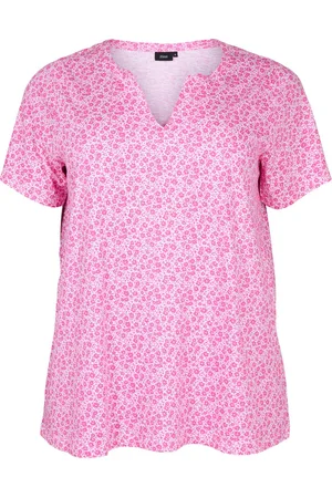 Zizzi MCLEO, S/S, STRAIGHT TEE Dames T-shirt