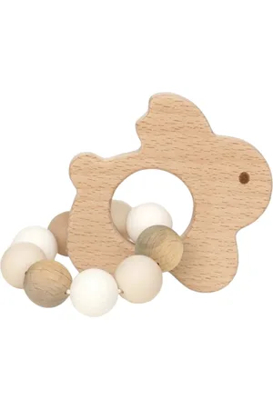 BAMBAM Bijtring - Rabbit Eco Friendly Wooden