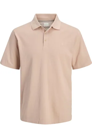 JACK & JONES Poloshirt Jprbluwilliam Wash Ss Polo Sn 12257315 Rose Dust Mannen