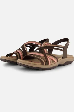 Skechers Reggae Slim Sandalen Textiel - Dames