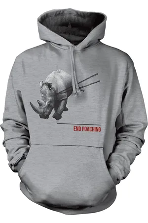 The Mountain Hoodie End Poaching Rhino Hoodie S