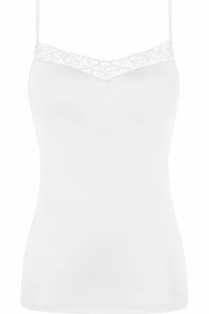 Mey Spaghetti hemdje Emotion Dames 55370 1 weiss 44