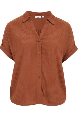WE Fashion Dames blouse met structuur